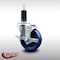 Service Caster 4'' SS Solid Poly Swivel 1-1/4'' Expanding Stem Caster with Brake SCC-SSEX20S414-SPUS-TLB-114 - alternate 2